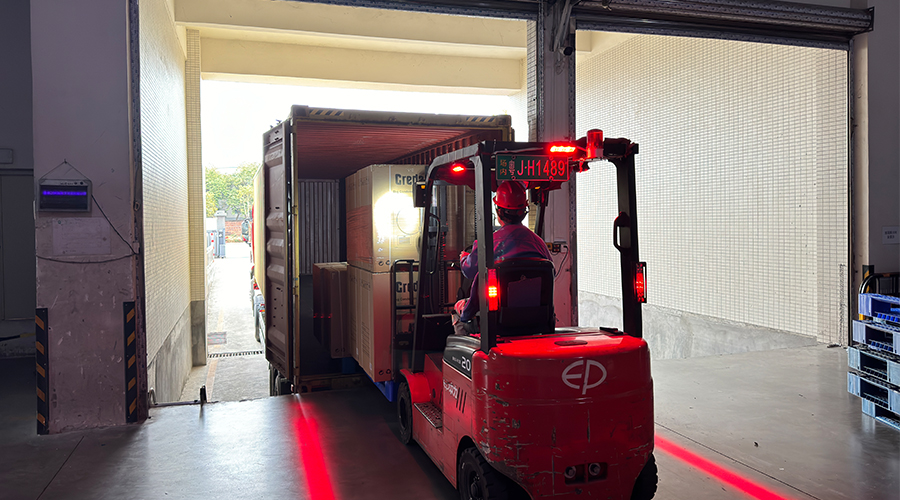 衣物烘干機(jī)出貨英國(guó)，開(kāi)啟合作新篇