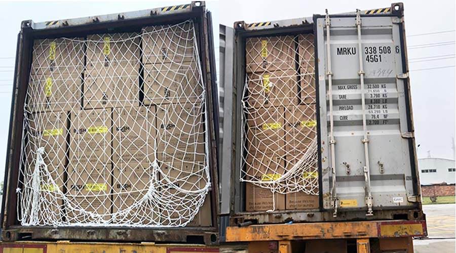 4月首發(fā)！英國(guó)客戶Argos滾筒衣服烘干機(jī)完成裝柜發(fā)貨