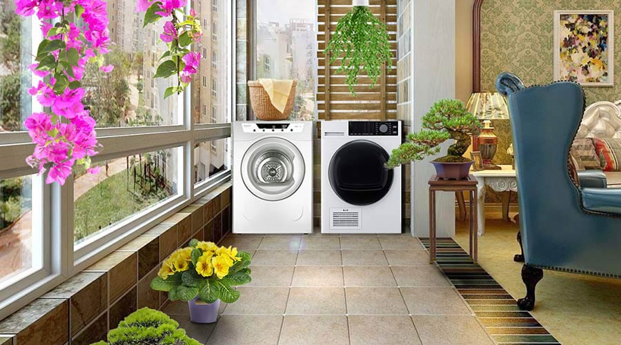 家居陽臺晾曬衣物不干怎么辦，衣物烘干機(jī)來解決！