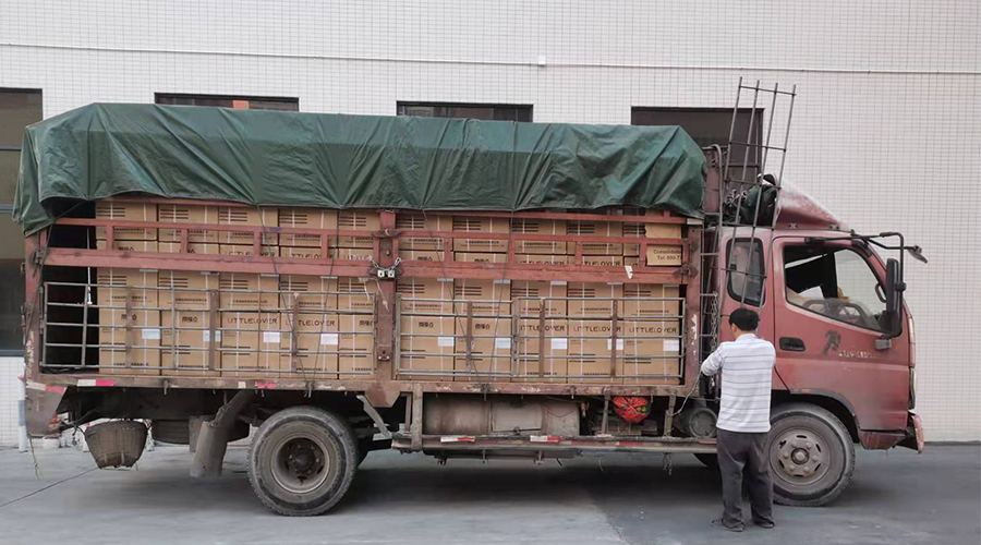 15天，金環(huán)電器順利完成電商客戶的內衣干衣機出貨