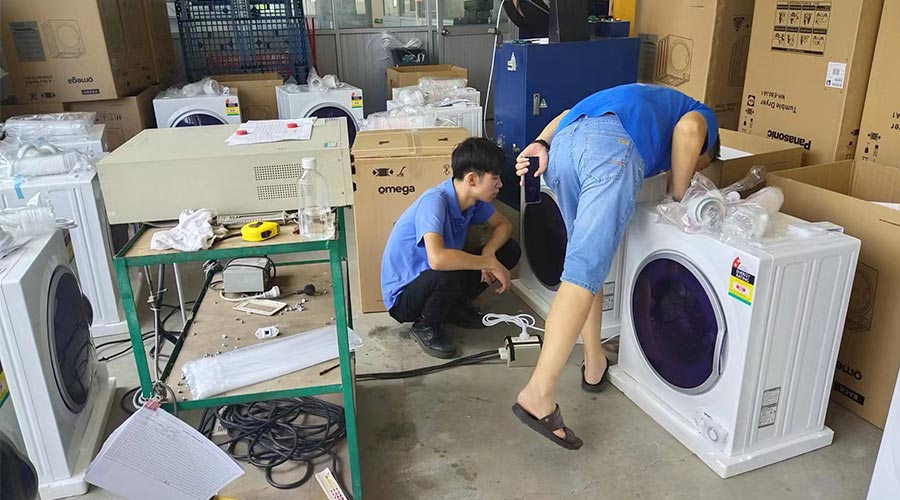 驗(yàn)貨省心省力！澳洲omega客戶稱贊衣物烘干機(jī)代工質(zhì)量高