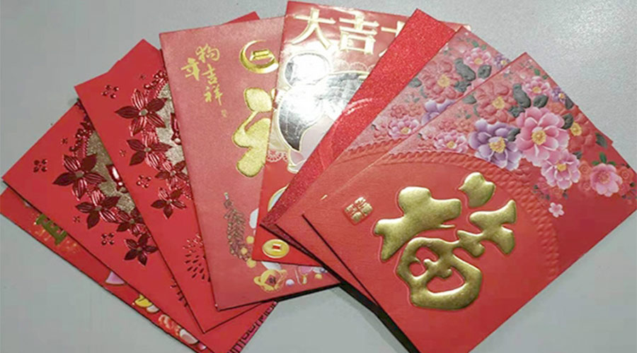 開工好彩頭！金環(huán)電器銷售部為員工派發(fā)開工紅包！